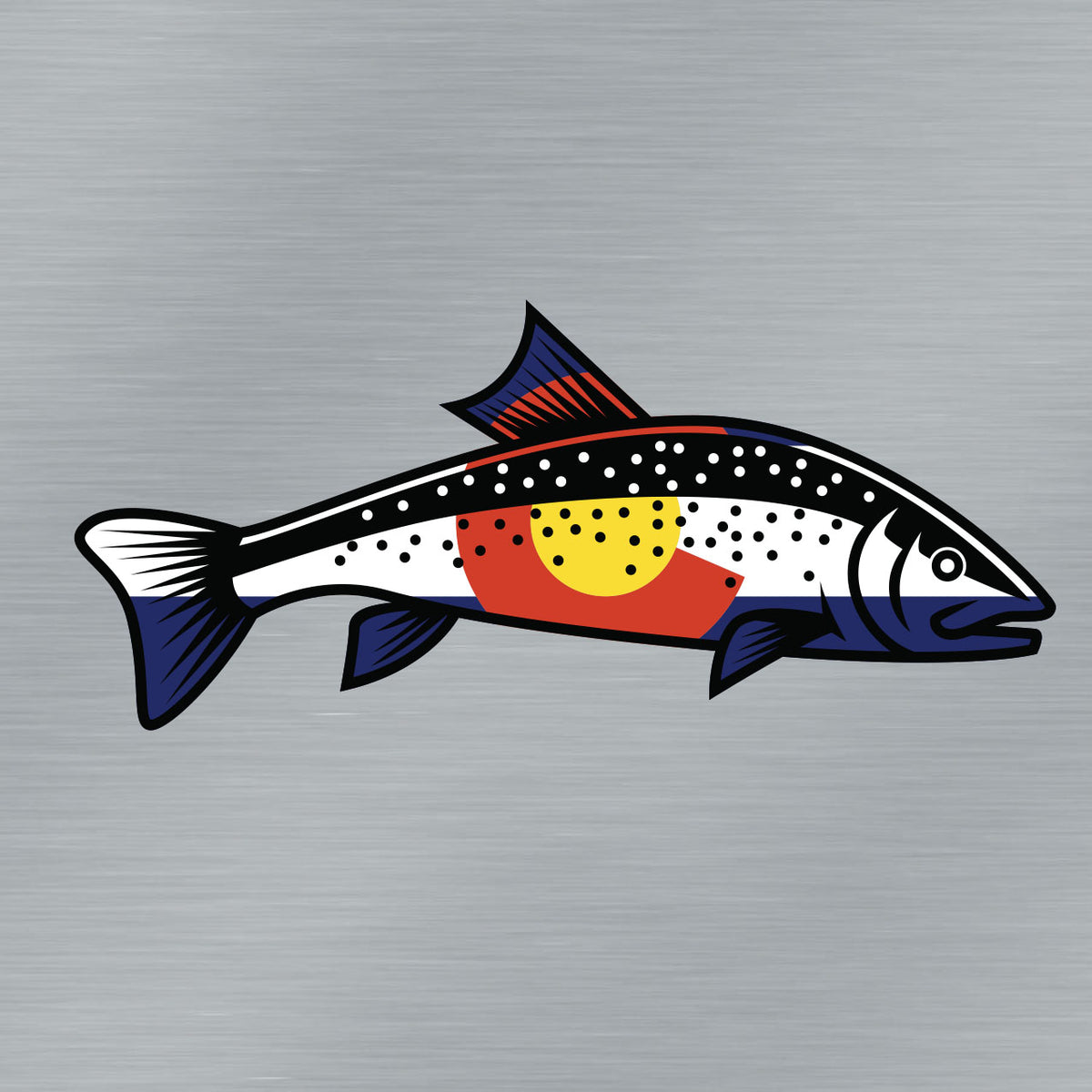Colorado Fish Sticker