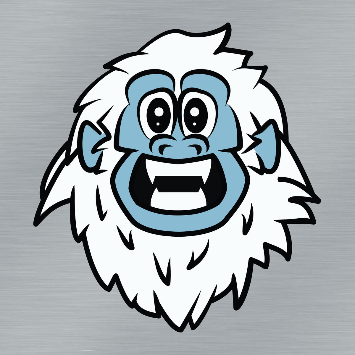Happy Yeti Sticker
